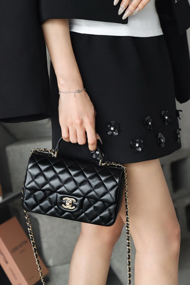 Chanel Mini CF Black