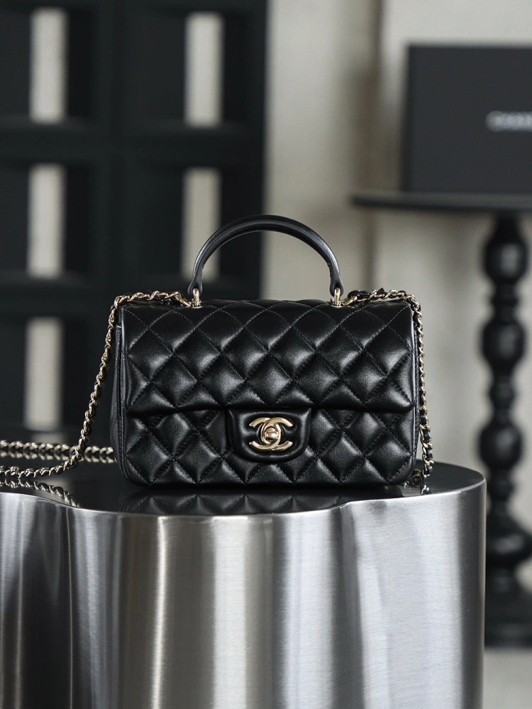 Chanel Mini CF Black