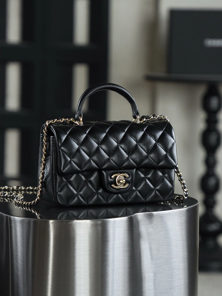 Chanel Mini CF Black