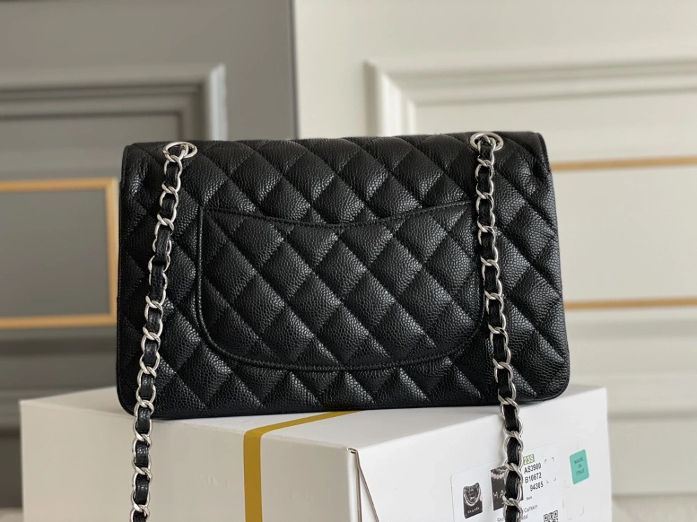 Medium CF Chanel Classic Flap Bag Caviar