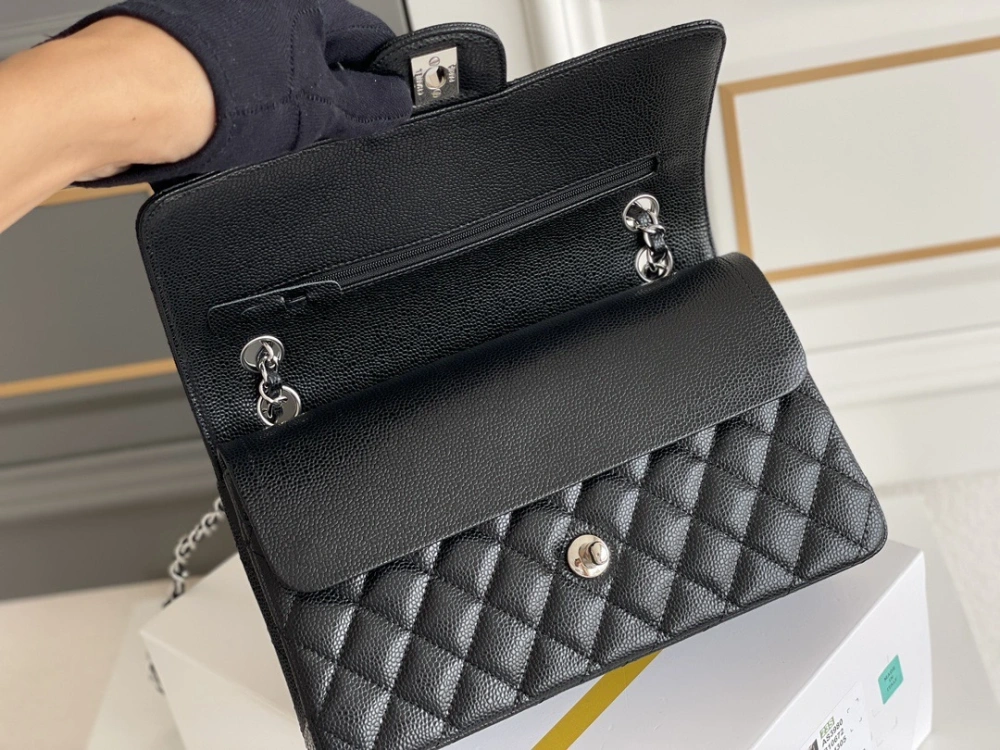 Medium CF Chanel Classic Flap Bag Caviar