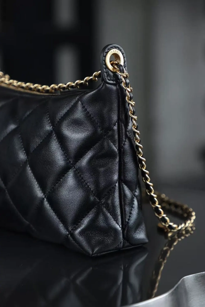 Chanel 25s Hobo Gold
