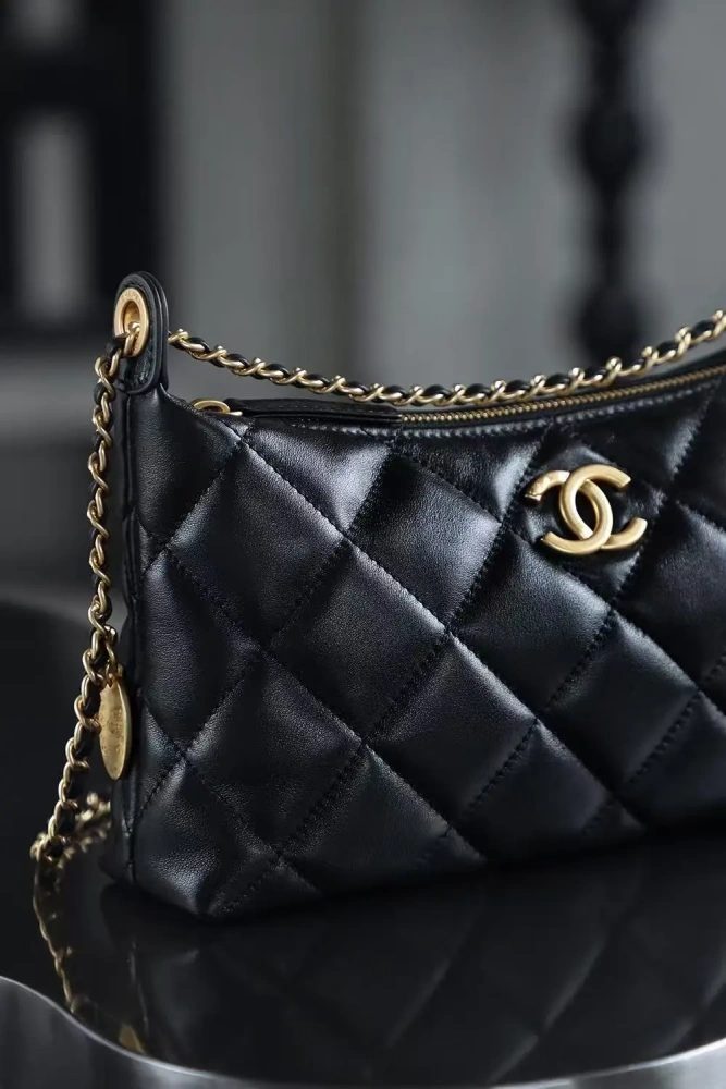 Chanel 25s Hobo Gold