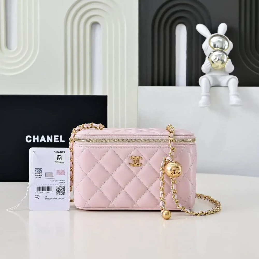 Chanel Square Mini Cosmetic Bag
