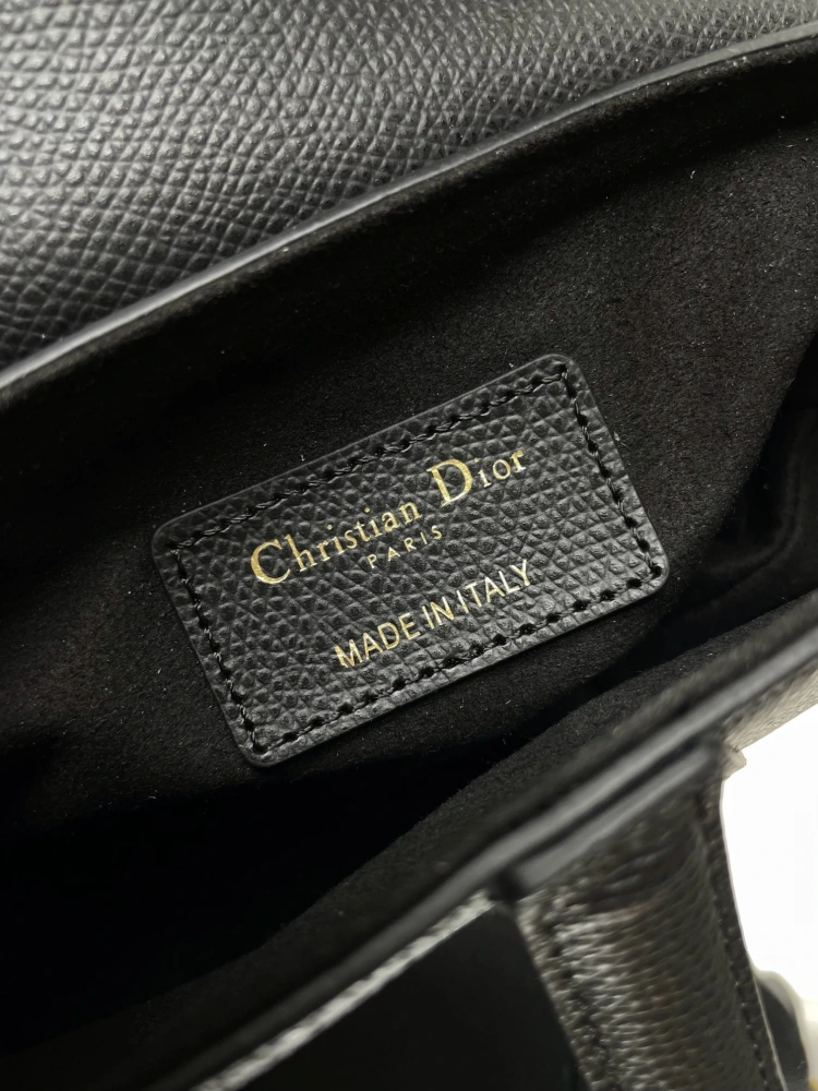 dior saddle black