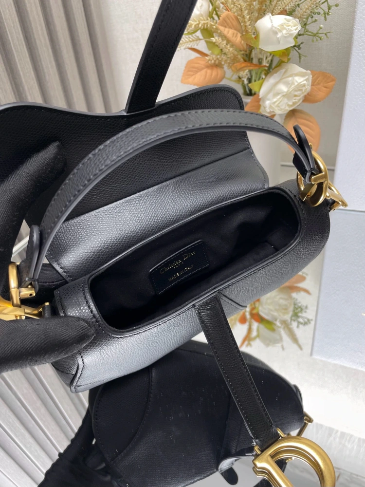 dior saddle black