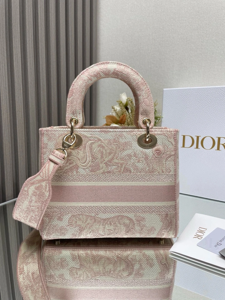 Dior Lady Embroidered Dior Bag