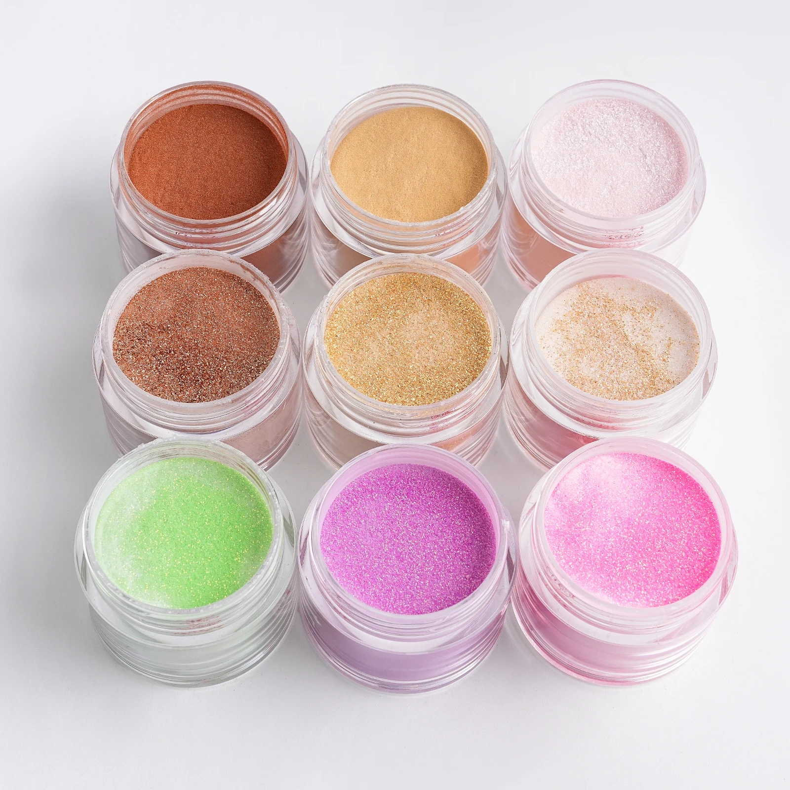 Professional Glitter Acrylic Powder Vendors Bulk Private Label Custom Nude Nail Acrylic Powders Wholesale Cover Pink 2oz