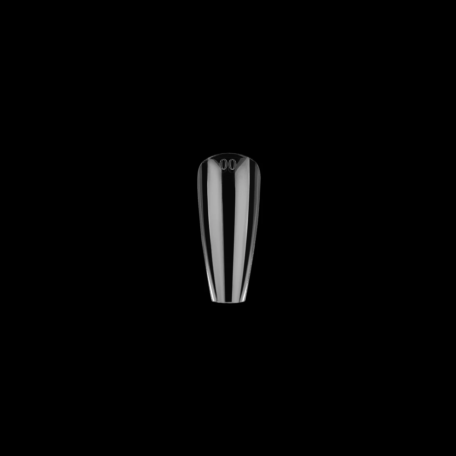 364Pcs False Nails Wholesale French Tip Clear Long Sculpted Coffin Nail Tips 14 Sizes