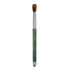 New Design Fashionable Handle Custom Logo Fluffy Nail Brush Personalized Acrylic Nail Brush 100 Kolinsky Crimped 14/16/18