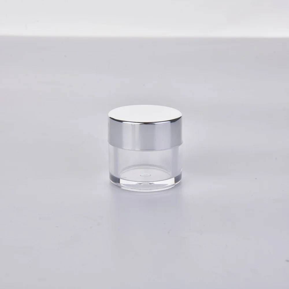 Factory OEM/ODM Custom Acrylic Powder Containers Pink Empty Plastic Acrylic Powder Jars Private Label 1oz 2oz