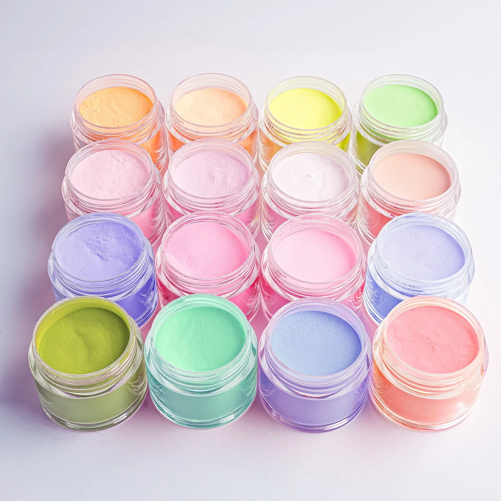Professional Glitter Acrylic Powder Vendors Bulk Private Label Custom Nude Nail Acrylic Powders Wholesale Cover Pink 0.5oz