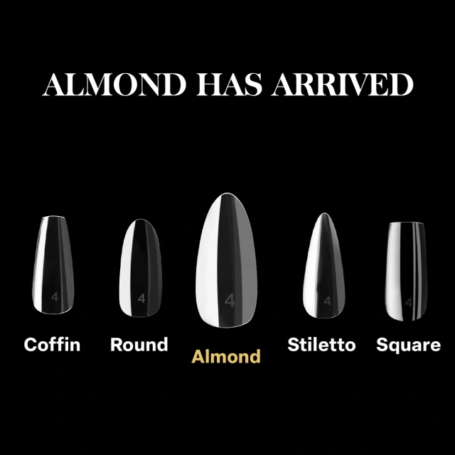 168Pcs Full Cover Nail Tips Wholesale Natural Almond Medium Soft Gel Nail Tips 14 Sizes With Box