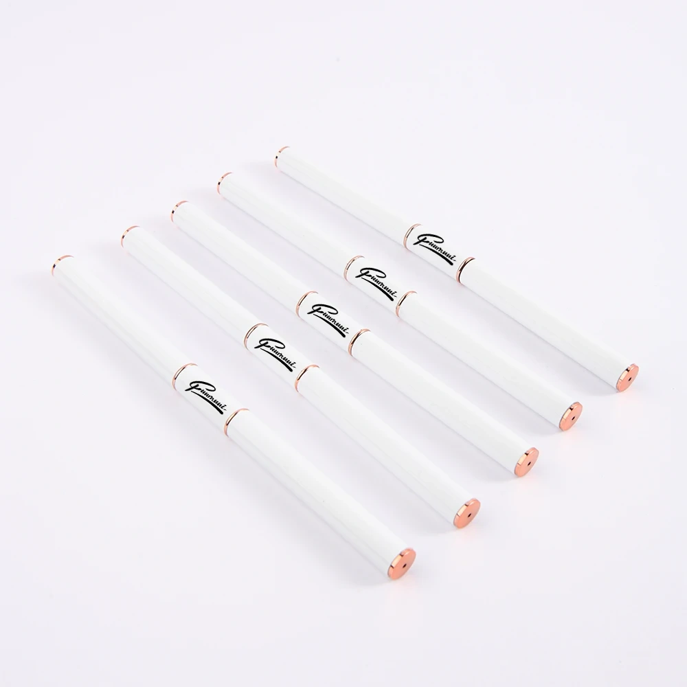 New Style Double Head Nylon Nail Brush Set Custom Logo Art Brush