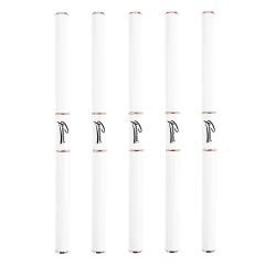 New Style Double Head Nylon Nail Brush Set Custom Logo Art Brush