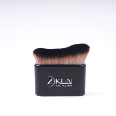 High Quality Plastic Cleaning Nail Scrub Brush Private Label Custom Nail Dust Brush Black for Cleaning