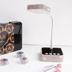 High Quality Diamond Style Portable Nail Dryer Cordless Rechargeable Table Gel UV Led Nail Lamp 36W