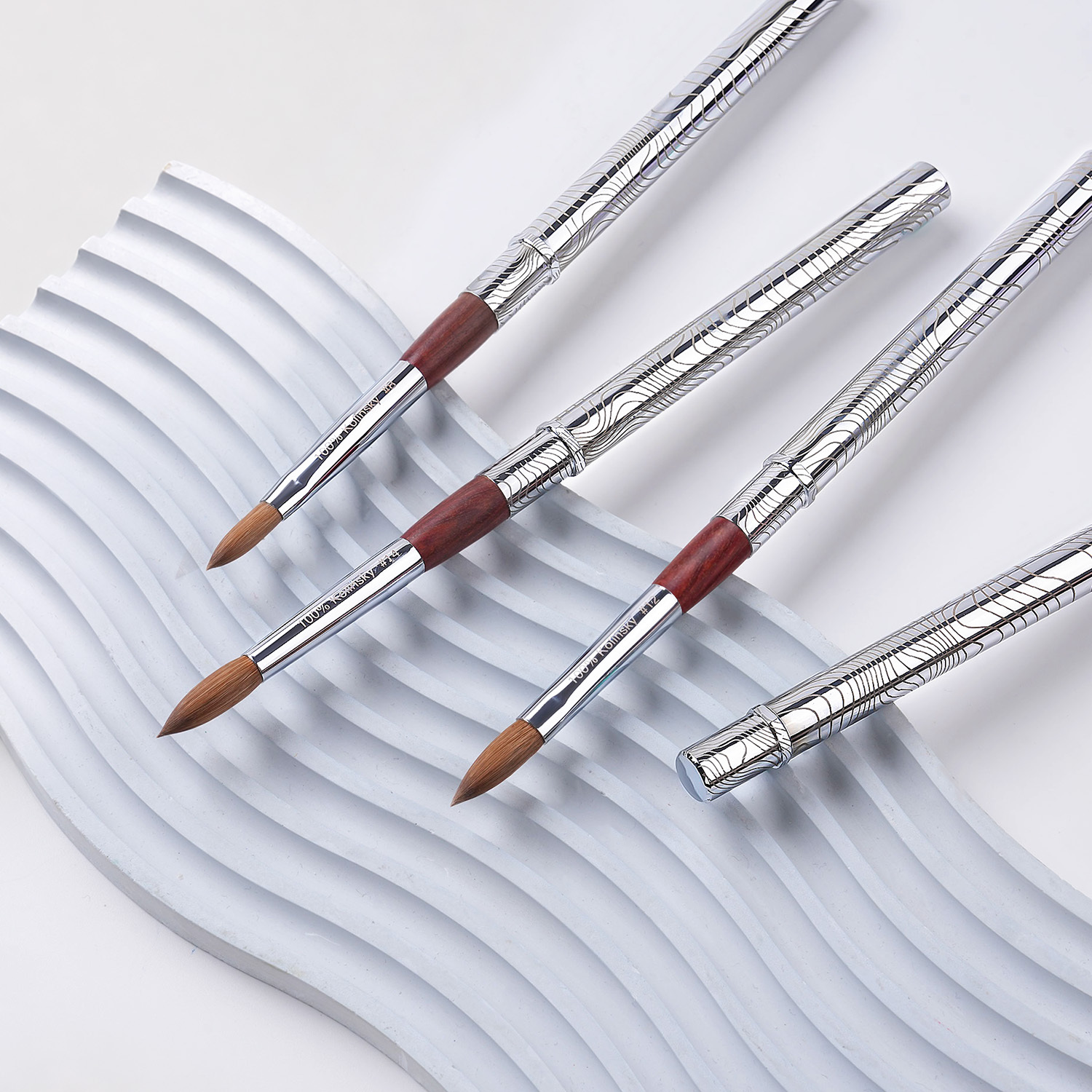 2026 Trending 100% Kolinsky Sable Brush Nails Acrylic Private Label the Best Acrylic Nail Brush for Acrylic Nails