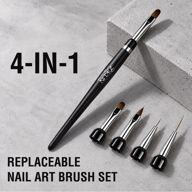 Multi-Head Interchangeable Nail Art Brush