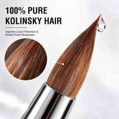 Multi-Head Interchangeable Kolinsky Nail Art Brush