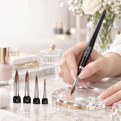 Multi-Head Interchangeable Kolinsky Nail Art Brush