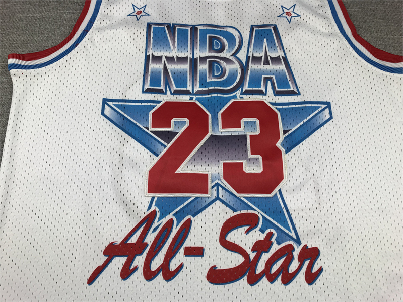 Men's NBA 1991 All Star Chicago Bulls #23 Michael Jordan Mitchell & Ness Swingman Jersey