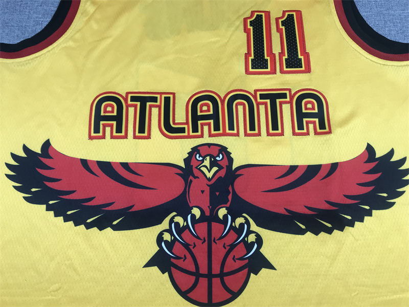 Men's NBA Atlanta Hawks #11 Trae Young Nike 2021-22 City Edition Swingman Jersey