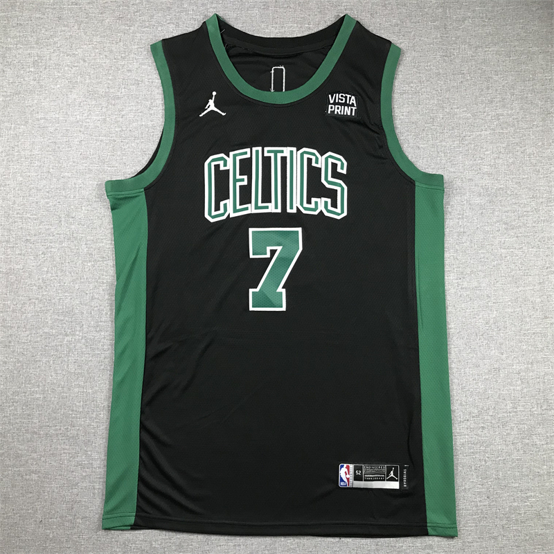 Men's NBA Boston Celtics #7 Jaylen Brown Jordan 2023-24 Statement Edition Swingman Jersey