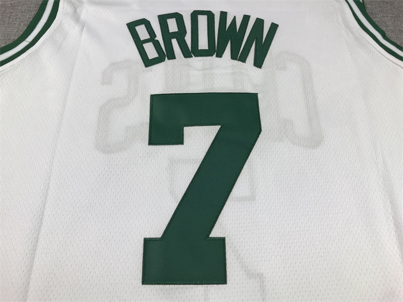 Men's NBA Boston Celtics #7 Jaylen Brown Nike 2022-23 Association Edition Swingman Jersey