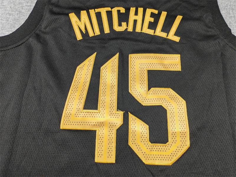 Men's NBA Cleveland Cavaliers #45 Donovan Mitchell Jordan 2023-24 Statement Edition Swingman Jersey