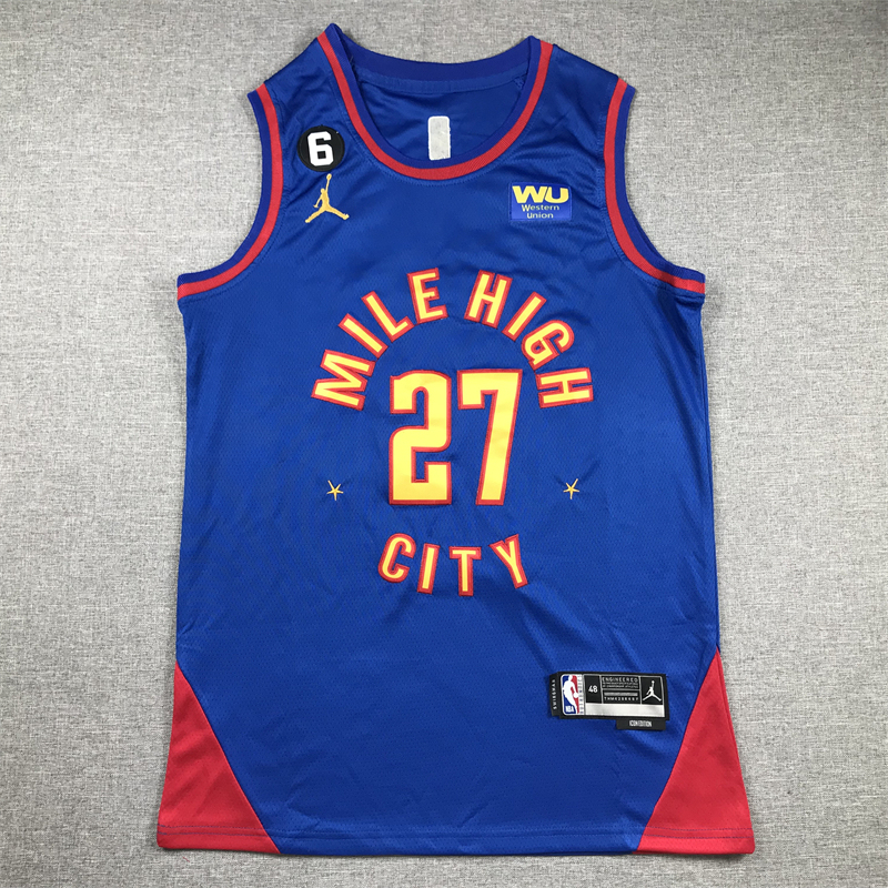 Men's NBA Denver Nuggets #27 Jamal Murray Jordan 2022-23 Statement Edition Swingman Jersey