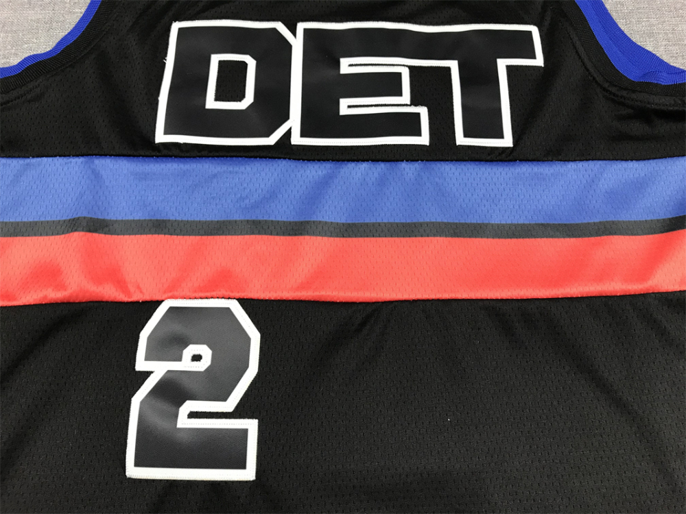 Men's NBA Detroit Pistons #2 Cade Cunningham Jordan 2024-25 Statement Edition Swingman Jersey