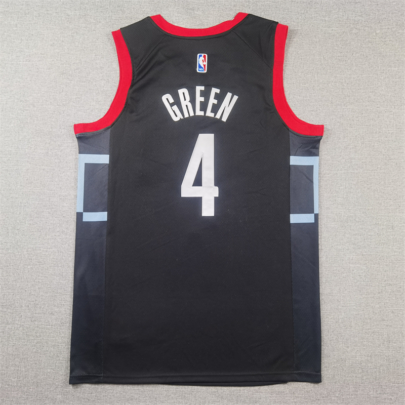 Men's NBA Houston Rockets #4 Jalen Green Jordan 2024-25 Statement Edition Swingman Jersey