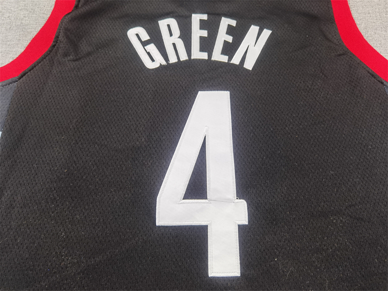 Men's NBA Houston Rockets #4 Jalen Green Jordan 2024-25 Statement Edition Swingman Jersey