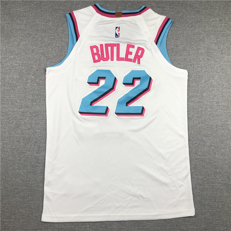 Men's NBA Miami Heat #22 Jimmy Butler Nike 2017-18 City Edition Swingman Jersey