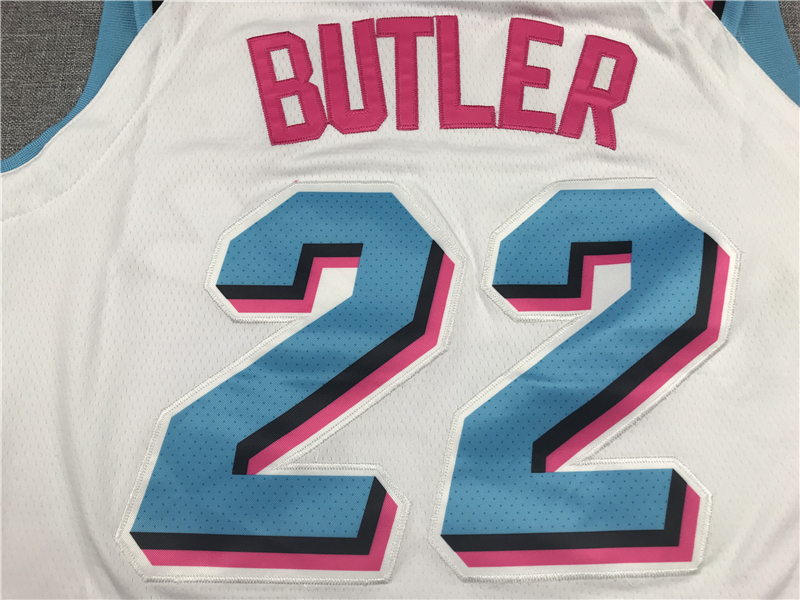 Men's NBA Miami Heat #22 Jimmy Butler Nike 2017-18 City Edition Swingman Jersey