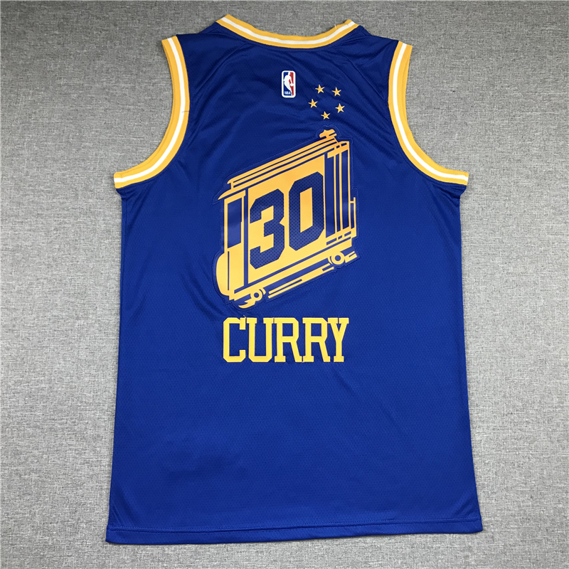 Men's NBA Golden State Warriors #30 Stephen Curry Nike 2020-21 Classic Edition Swingman Jersey