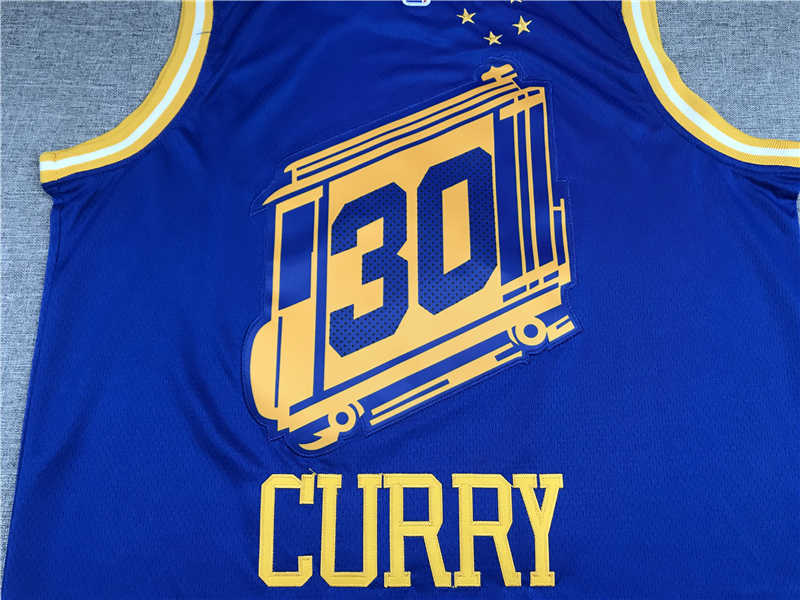 Men's NBA Golden State Warriors #30 Stephen Curry Nike 2020-21 Classic Edition Swingman Jersey
