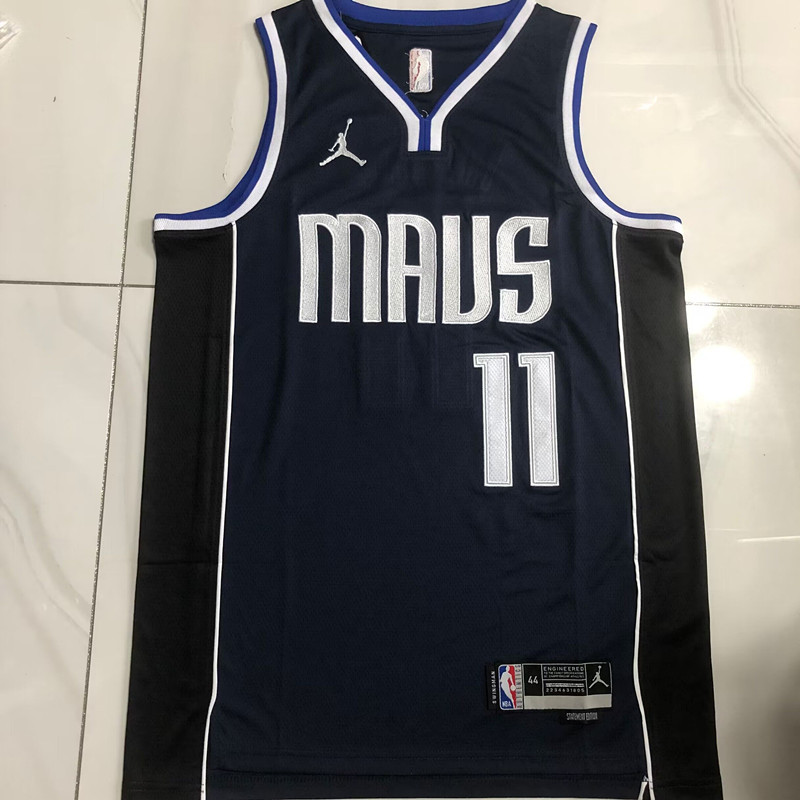 NBA Dallas Mavericks #11 Kyrie Irving Men's Jordan 2023-24 Statement Edition Embroidery Jersey