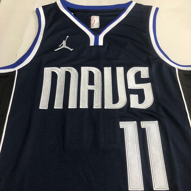 NBA Dallas Mavericks #11 Kyrie Irving Men's Jordan 2023-24 Statement Edition Embroidery Jersey