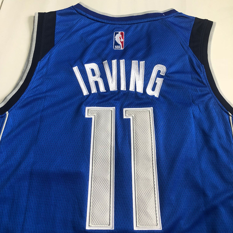 NBA Dallas Mavericks #11 Kyrie Irving Men's Nike Icon Edition Embroidery Jersey