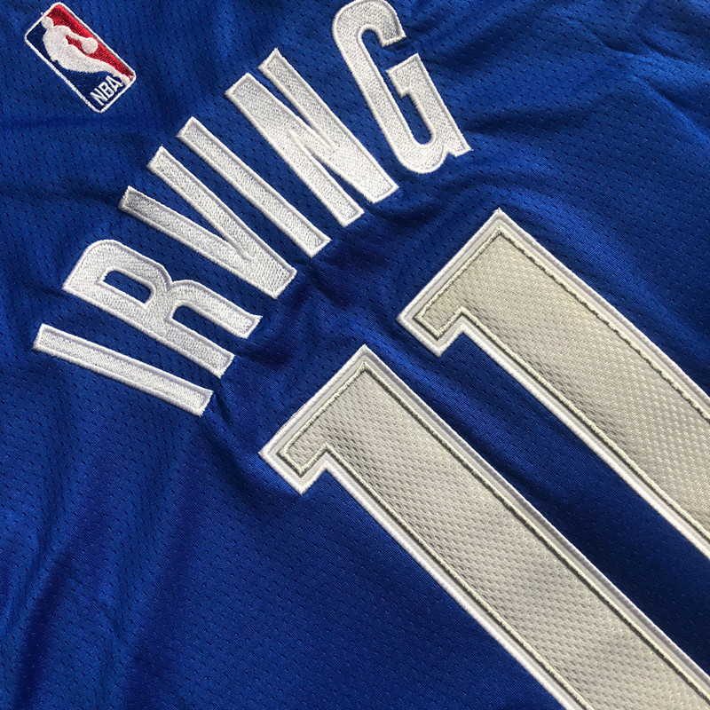 NBA Dallas Mavericks #11 Kyrie Irving Men's Nike Icon Edition Embroidery Jersey