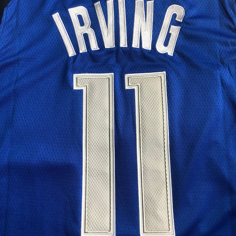 NBA Dallas Mavericks #11 Kyrie Irving Men's Nike Icon Edition Embroidery Jersey