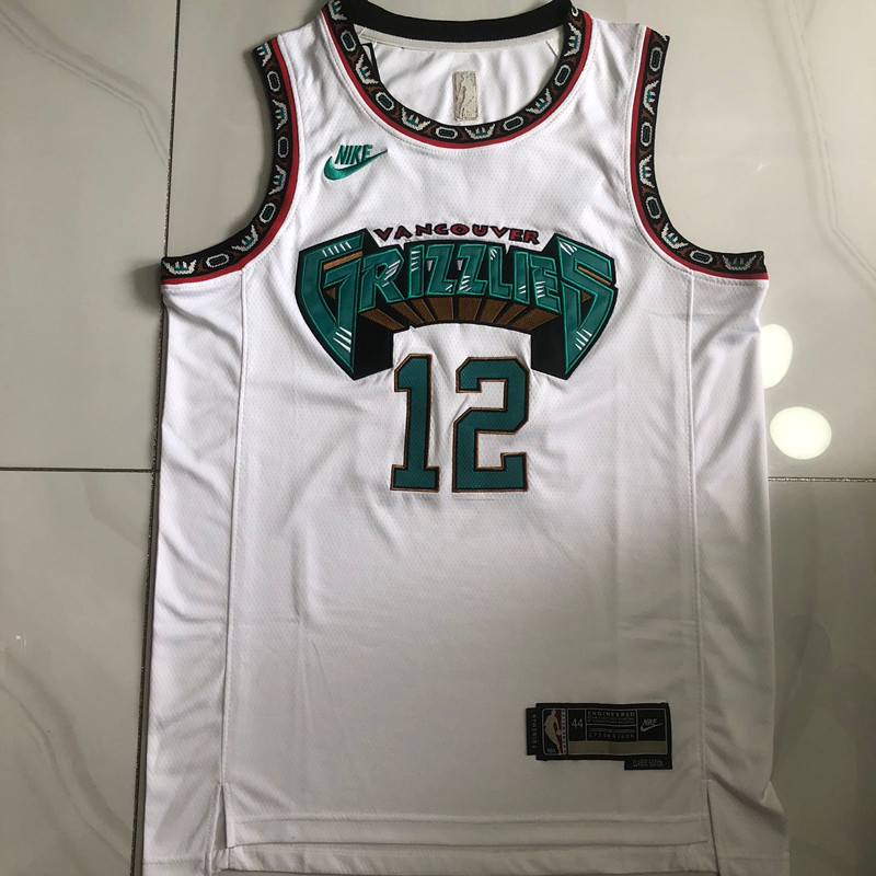 NBA Memphis Grizzlies #12 Ja Morant Men's Nike 2024-25 Classic Edition Embroidery Jersey