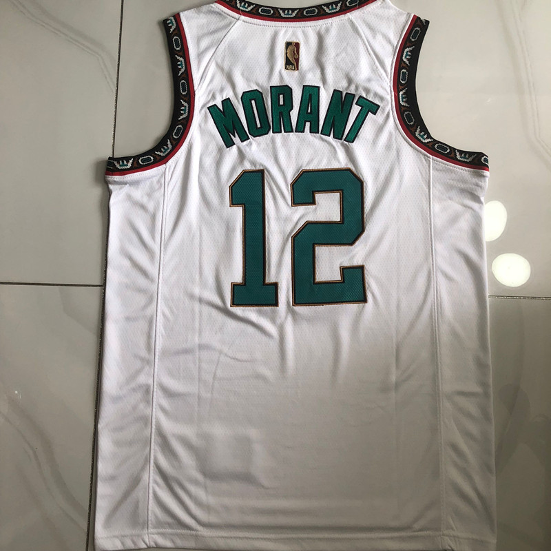 NBA Memphis Grizzlies #12 Ja Morant Men's Nike 2024-25 Classic Edition Embroidery Jersey