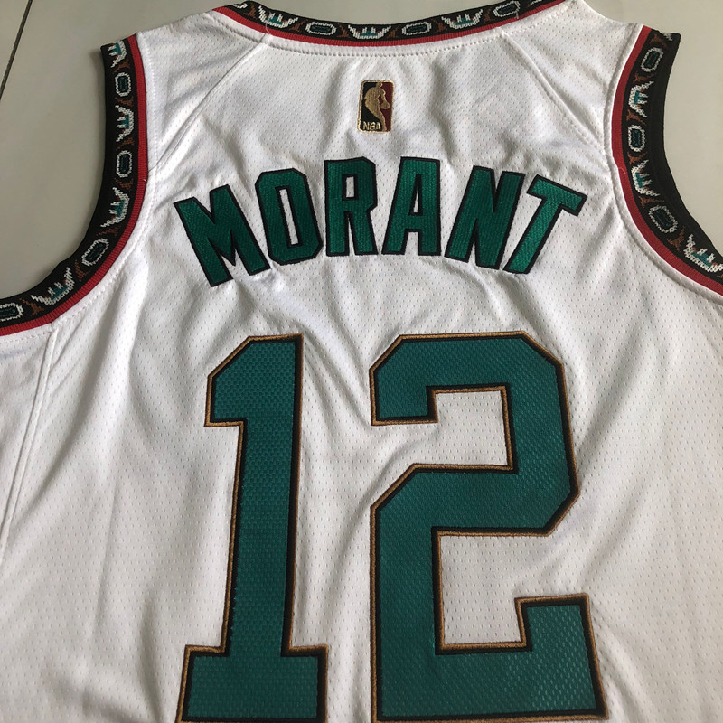 NBA Memphis Grizzlies #12 Ja Morant Men's Nike 2024-25 Classic Edition Embroidery Jersey