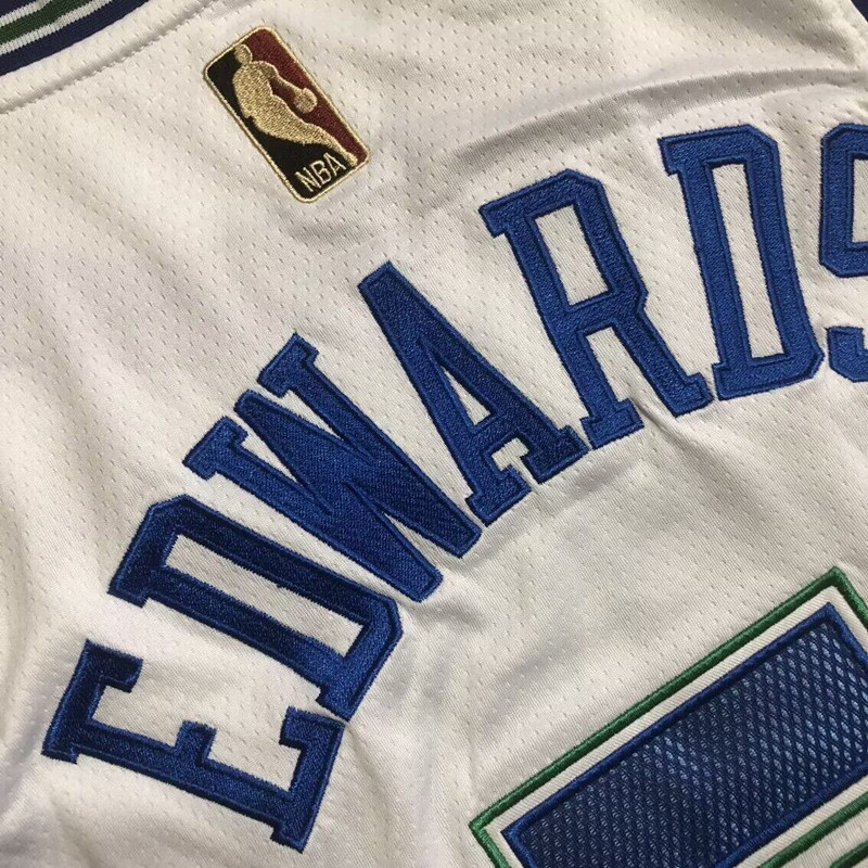NBA Minnesota Timberwolves #5 Anthony Edwards Men's Nike 2023-24 Classic Edition Embroidery Jersey
