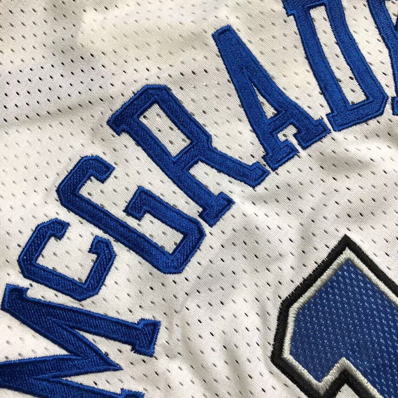 NBA Orlando Magic #1 Tracy McGrady Men's M&N 2003-04 Home Embroidery Jersey