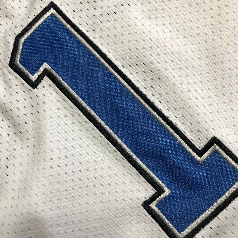 NBA Orlando Magic #1 Tracy McGrady Men's M&N 2003-04 Home Embroidery Jersey