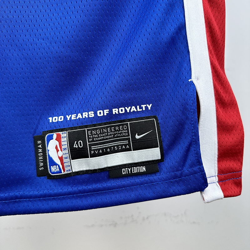 Men's NBA Heat Pressed Jersey Sacramento Kings #8 Zach LaVine 2024/25 - City Edition